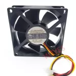 New Dwph Efc-08e12d-Ef05 Dc 12v 0.4a 80x80x25mm 3-Wire Server Cooling Fan