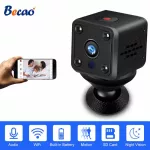 Becao ความปลอดภัยกล้อง IP 1080P แบตเตอรี่ 140 องศา Night Vision การบันทึกเสียง 2MP Wireless WIFI Mini กล้อง Tuya Smart Life