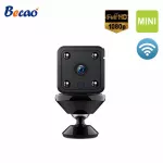 Becao 1080P มินิกล้อง IP แบบพกพาฐานแม่เหล็ก 2MP แบตเตอรี่ Wifi กล้อง Night Vision บันทึกเสียงกล้องวงจรปิดรักษาความปลอดภัย