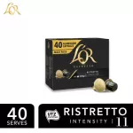 L'OR Espresso Ristretto Intensity 11 40 Capsules ลอร์ กาแฟแคปซูล ความเข้มระดับ 11 40 แคปซูล l Compatible with Nespresso®* coffee machines