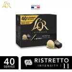 L'OR ESPRESSO Ristretto Intensity 11 40 Capsules Capsule Lor. Level 11 40 Capsule L Compaible with Nespresso®* Coffee Machines