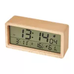 New, wooden watches that are simple solid, temperature, watches, moisture, bedside, shining screen, large screen, alarm clock TH33948