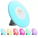 Natural Alarm Watch LED Colorful Clock Touch Night Clock TH33991