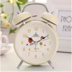 New, alarm clock, student, bell, couple, candy colors 4 -inch Bed Bed clock Th33928