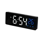 Electronic clock, noise, LED, three groups of students, alarm clocks, bedside tables, glass, tes