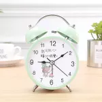 Bed side clock, bedside beside a small metal bed, alarm clock for children 10cm*14cm th34003
