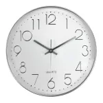 10 นิ้ว 25 ซม. แฟชั่นปิดเสียงนาฬิกาแขวนสร้างสรรค์สามมิติดิจิตอลขนาดนาฬิกาแขวน TH34016