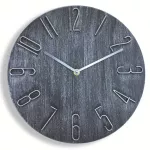 สไตล์ยุโรปย้อนยุคสร้างสรรค์นาฬิกาแขวนผนังแขวนห้องนั่งเล่นในครัวเรือนนาฬิกาเงียบ 30cm TH34060