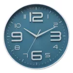 นาฬิกาแขวนห้องนั่งเล่นที่เรียบง่ายห้องนอนนาฬิกาเงียบ 30 ซม. พลาสติกนอร์ดิกแฟชั่นนาฬิกาควอทซ์ TH34111
