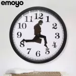 New, quiet, businessman, bag, glass, glass clock, personality, round watch, TH34119