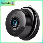 Serindia Wireless Mini Wifi 1080P IP Cloud Storage Infrared Night Vision Smart Home Security Baby Monitor SD Card Movement Detection