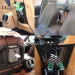 WOCISC Universal Car Organizer Net TRUNK mesh, back seat, mesh storage in Trunk