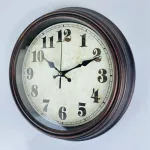 นาฬิกาย้อนยุค 12 นิ้วสไตล์ยุโรปนาฬิกาแขวนทองจางปิดเสียงสร้างสรรค์นาฬิกาควอทซ์ TH34066