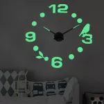 Simple, large size DIY, free acrylic glow clock, 3D room, living room, decorative clock, TH34110
