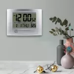 Multi -function, household, electronic watches, temperature, large screen, calendar, hanger, desktop, living room, quiet, digital display, watches, TH33974