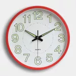 12 inches, 30 cm, plastic clock, glow, quartz clock, bedroom, living room, easy watch, Th33998