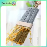 Serindia ซักมือฟรี Lazy Mop Magic Cleaner บีบตัวเองบีบทำความสะอาดในครัวเรือนการคายน้ำอัตโนมัติ