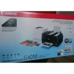 CANON PIXMAปริ้นเตอร์All-In-Oneรุ่นG4010เชื่อมต่อUSB+WiFIมีInk Tankใช้Print-Scan-Copy-Faxแท็งค์โรงงานป้อนกระดาษอัตโนมัติ