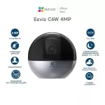กล้อง 2K กล้องวงจรปิด wifi ไร้สาย EZVIZ รุ่น C6W Smart IP Wi-Fi Camera ความละเอียด 4.0MP 2K ซูม 4 เท่า พูดคุยสองทาง