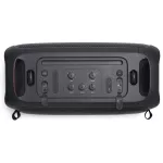 JBL : PartyBox On-The-Go by Millionhead (ลำโพงบลูทูธไร้สายแบบพกพา ที่มาพร้อมกับไมโครโฟนไร้สายถึง2ตัวและมีไฟเอฟเฟคมาให้)