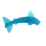 ของเล่นเด็ก  ยางกัดเด็ก ซิลิโคน ลายฉลามสีฟ้า
