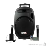 XXL POWER SOUND : XXL-712 by Millionhead (เป็นตู้ลำโพงอเนกประสงค์พร้อมไมโครโฟนไร้สายย่าน UHF ไมค์ลอยแบบถือ 2 ตัว และไมค์ลอยแบบคาดศรีษะ)