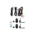 Microlab X3 Speaker 2.1 Ch. (98 Watt) ลำโพงคอมพิวเตอร์ พร้อมซับวูฟเฟอร์ (ริมแดง) พร้อมขาแขวนผนัง และ RCA to AUX รับประกันศูนย์ไทย 1 ปี