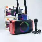 ลำโพงบลูทูธ Bass Boost ลำโพง Bluetooth Speaker ลำโพงไร้สาย ขนาด 3นิ้ว เสียงทรงพลัง เบสแน่น ลำโพงพกพา ไฟหลากสี