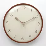 นาฬิกาไม้ ห้องนั่งเล่น นาฬิกาแขวนที่เงียบสงบเป็นพิเศษ นอร์ดิก นาฬิกาเรียบง่ายทันสมัย TH34148