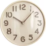 สไตล์ญี่ปุ่นไม้ปิดเสียงนาฬิกาแขวนผนังห้องนอนตกแต่งรอบนาฬิกาสามมิติห้องนั่งเล่นclock TH34151