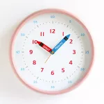 Cartoon clock for children, learning, personality, and simple, modern, living room, closing room, clock, TH34159