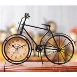 นาฬิกาเงียบสไตล์จักรยาน ห้องนอนสร้างสรรค์ของตกแต่งบ้าน นาฬิกาตกแต่งโต๊ะ TH34167