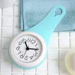 นอร์ดิกนาฬิกาเรียบง่ายครัวกันน้ำปิดเสียงห้องน้ำในครัวเรือนถ้วยดูดนาฬิกามินินาฬิกาแขวน TH34170
