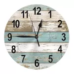 Retro 10 -inch fashion clock, Nordic, old wooden watches, large watches, simple decorations, TH34190