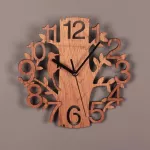 นาฬิกาแขวนผนังสไตล์นกสามมิติแบบสองชั้นบ้านไม้สร้างสรรค์นาฬิกาแขวน TH34196