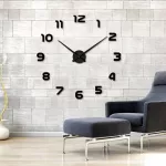DIY 3D Digital Modern Minimal Watch Living Room Creative Acrylic Clock TH34236