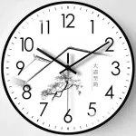 12 นิ้ว 30 ซม. นาฬิกาแขวนทันสมัยเรียบง่ายแฟชั่นห้องนั่งเล่นนาฬิกาบ้านบุคลิกภาพสร้างสรรค์นาฬิกาตกแต่ง TH34255