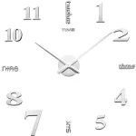 ห้องนั่งเล่นบ้านสร้างสรรค์นาฬิกาแขวนอะคริลินาฬิกาdiyสติ๊กเกอร์ติดผนังยุโรปนาฬิกาตกแต่ง TH34267