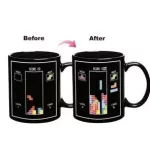 Dropshiping Heat Sensitive Magic Color Changing Ceramic One Piece Mug Luffy