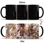 1pcs New 350ml 6 Styles Attack on Titan Coffee Mug Cold Hot Heat Color Change Milk Tea Milk Cups Birthday S For Friends
