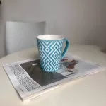 Retro Creative Ceramic Art Cup Nordic Ins Personality Coffee Cup Home Large Capacity Breakfast Milk Mug Handgrip Mug