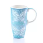 New High Quality 1 PCS Large Capacity Creative Custom Painted Mug Ceramic Cup Ceps Pattern Selectable Car Cups