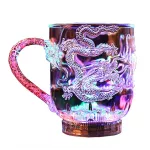 New Exotic Led Colorful Flashing Mugs Dragon Wine Cup Wedding Bar Celebration Glowing Cup Toys