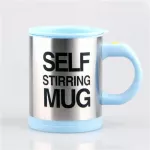 Automatic Electric Lazy Self Stirring Mug Cup Coffee Milk Mixing Mug 400ml Mugs Smart Stainless Steel Juice Mix Cup