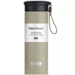 280ml/450ml Double Stainless Steel Thermos Mug with Rope Leak-Proof Coffee Tea Travel Thermal Cup Car Thermosmug for S