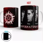 1pcs New 350ml Supernatural Color Changing Mug Creative Ceramic Coffee Milk Tea Cup Best For Family Children Birthday