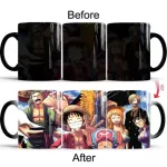 1pcs New 350ml Creative One Piece Mugic Mug Coffee Mug Color Changing Mug Tea Cup Anime Cartoon Novelty for Birthday Party