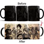 1pcs New 350ml Creative One Piece Mugic Mug Coffee Mug Changing Mug Tea Cup Anime Cartoon Novelty for Birthday Party Party Party