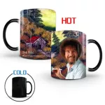 New Bob Ross Heat Changing Mug Add Coffee Or Tea And A Happy Little Scene Appears 350ml Ceramity Best Birthday For