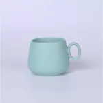 Techome Modern Style Cafe Bar Drink Mug Home Kitchen Milk Mug Colorful Ceramic Mug Small Porcelain Cup Water Cup Cup Mug